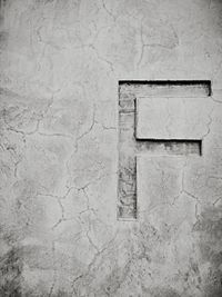 Brick wall against brick wall