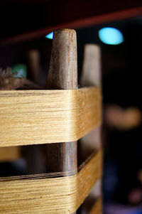 Close-up of wood