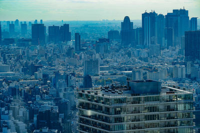 Cityscape against sky