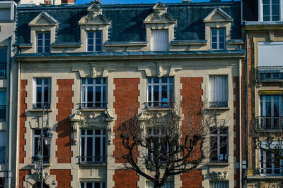 Low angle view of old building