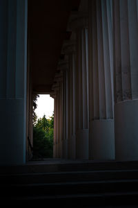Interior of building
