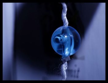 Close-up of bubbles in water