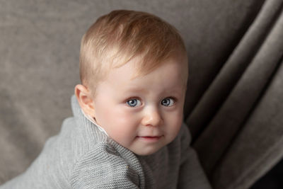 Portrait of cute baby