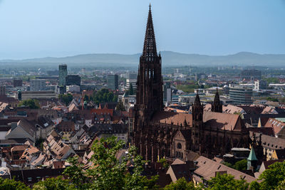 Cityscape against sky