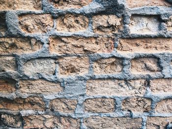 Full frame shot of brick wall