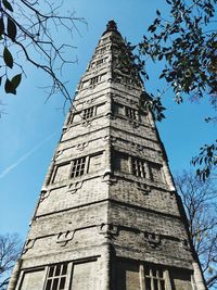 Low angle view of a temple