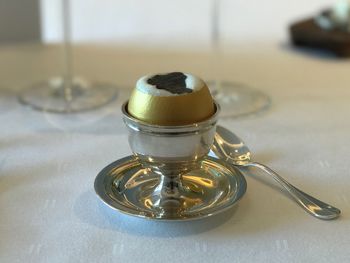 Close-up of sweet food on table