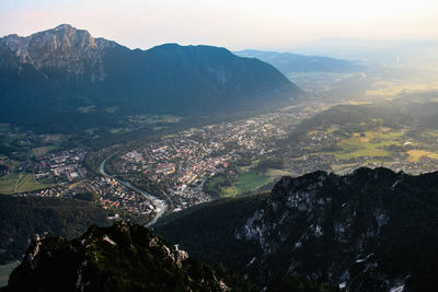 Aerial view of cityscape