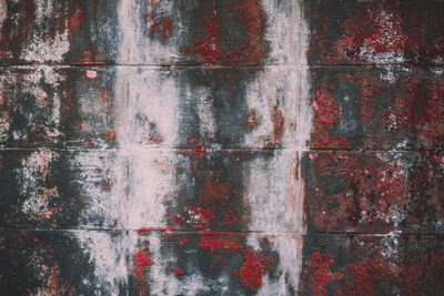 Full frame shot of weathered wall