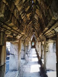 Interior of old building