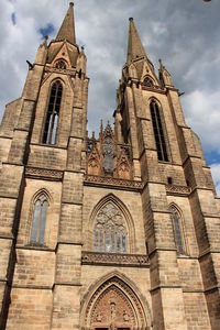 Low angle view of church