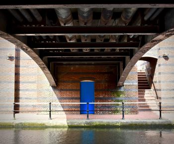 Interior of bridge