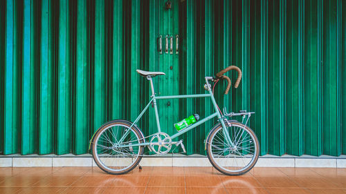 Close-up of bicycle