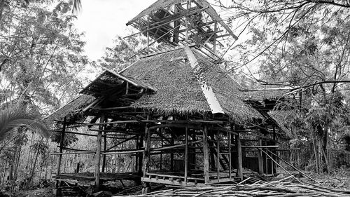 Low angle view of built structure