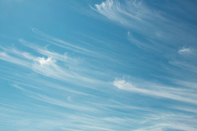 Scenic view of landscape against blue sky