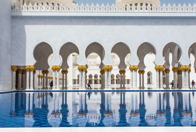 Close-up of swimming pool