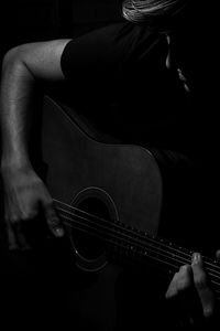 Close-up of young woman