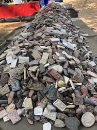large group of objects