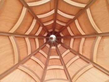 Low angle view of ceiling