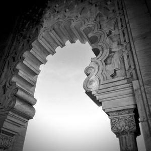 Low angle view of historical building