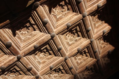 Low angle view of ceiling