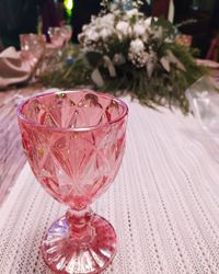 Close-up of drink on table