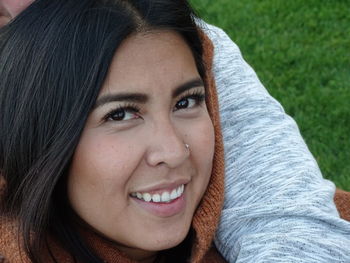 Portrait of a smiling young woman