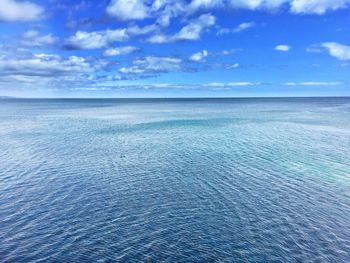 Close-up of sea against sky