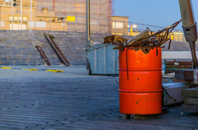 Fire hydrant on table