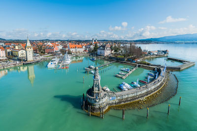 Panoramic view of sea against sky