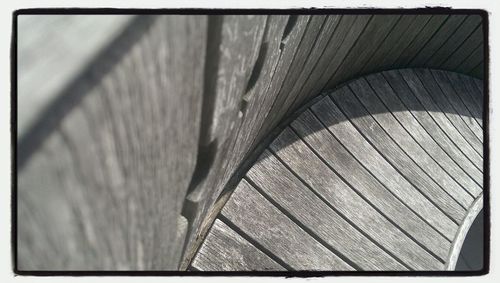 Close-up of wooden plank