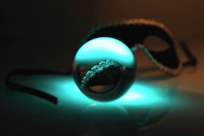 Close-up of object against blurred background