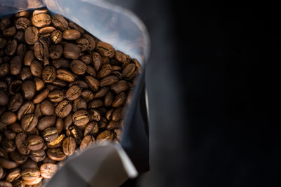 Close-up of coffee beans