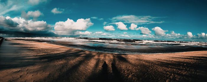 Panoramic view of landscape against sky