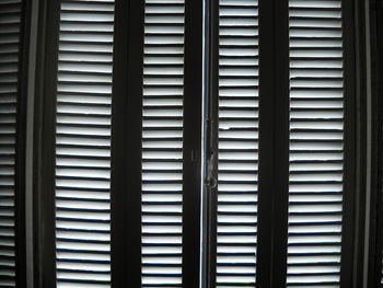 Full frame shot of blinds