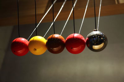 Close-up of multi colored candies