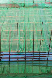 High angle view of swimming pool