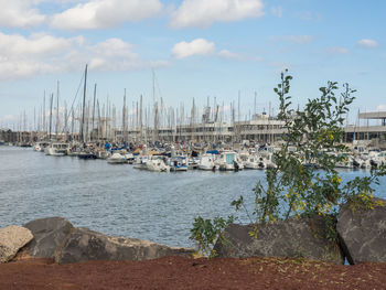 Arrecife on the island of lanzarote