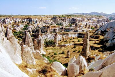 Panoramic view of landscape against sky