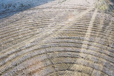 Full frame shot of sand