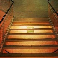 Low angle view of staircase