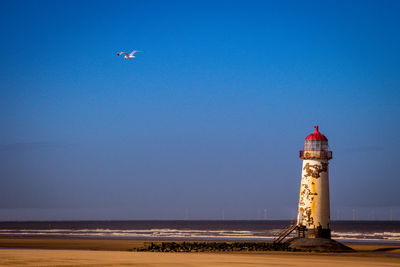 Lighthouse on beach