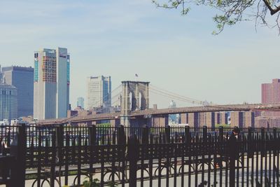 Skyscrapers in city