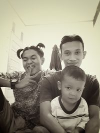 Portrait of a smiling boy