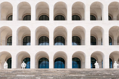 Close up of arched structure