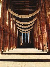 Interior of old building