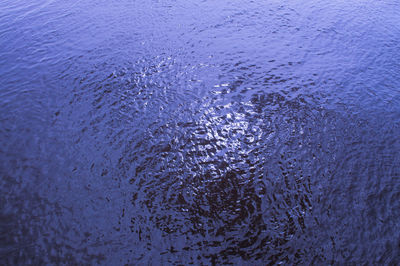 Full frame shot of rippled water