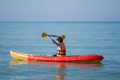 Boat in sea