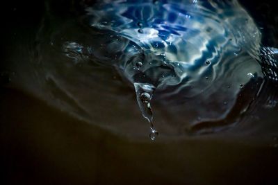 Close-up of splashing water