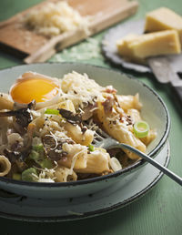 Pasta with chanterelle, sweden